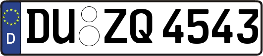 DU-ZQ4543