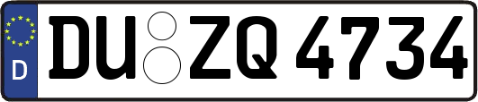 DU-ZQ4734