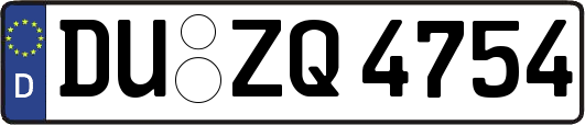 DU-ZQ4754