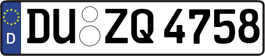 DU-ZQ4758
