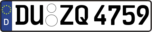 DU-ZQ4759