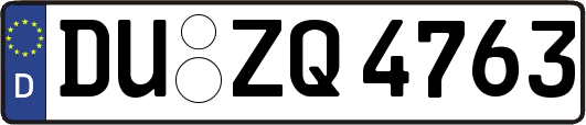 DU-ZQ4763