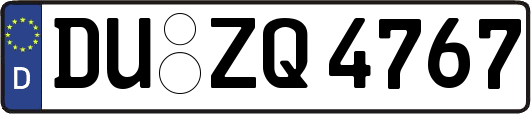 DU-ZQ4767