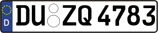 DU-ZQ4783