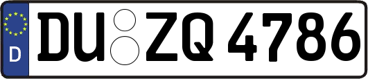 DU-ZQ4786