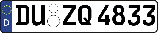 DU-ZQ4833