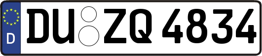 DU-ZQ4834