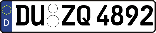 DU-ZQ4892