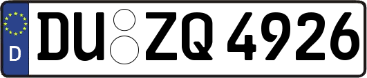 DU-ZQ4926