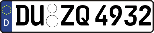 DU-ZQ4932