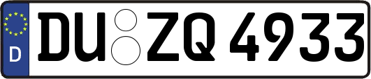 DU-ZQ4933