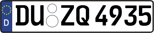 DU-ZQ4935