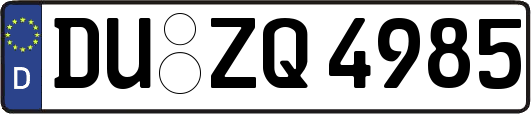 DU-ZQ4985