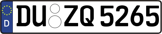 DU-ZQ5265
