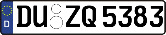 DU-ZQ5383