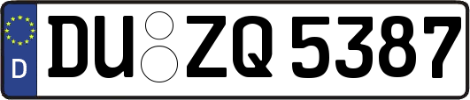 DU-ZQ5387