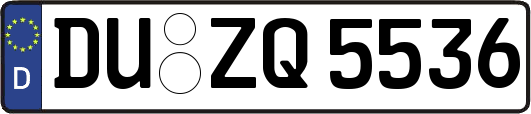 DU-ZQ5536
