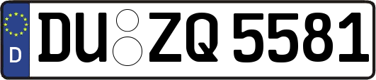DU-ZQ5581