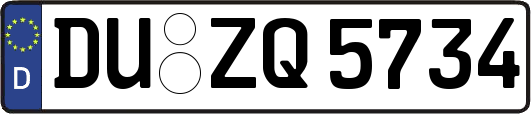 DU-ZQ5734