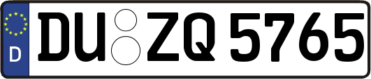 DU-ZQ5765