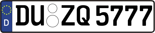 DU-ZQ5777