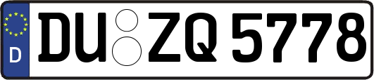 DU-ZQ5778