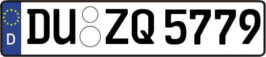 DU-ZQ5779