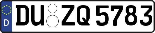 DU-ZQ5783