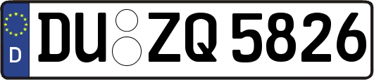 DU-ZQ5826