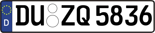 DU-ZQ5836