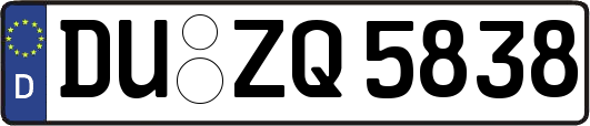 DU-ZQ5838