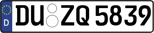 DU-ZQ5839