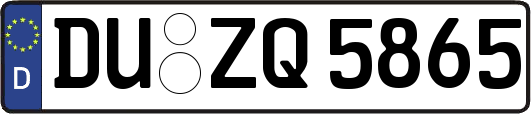DU-ZQ5865