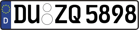 DU-ZQ5898