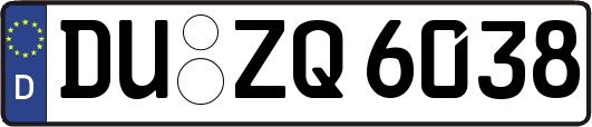 DU-ZQ6038