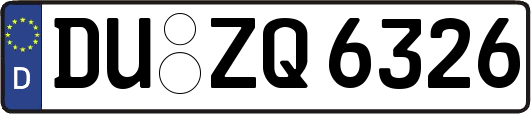 DU-ZQ6326