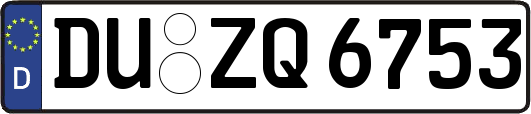 DU-ZQ6753