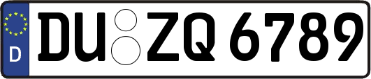 DU-ZQ6789