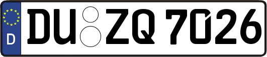 DU-ZQ7026