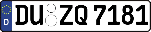 DU-ZQ7181