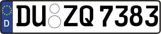 DU-ZQ7383