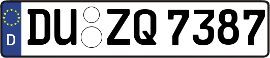 DU-ZQ7387