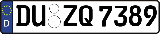 DU-ZQ7389