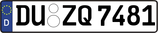 DU-ZQ7481