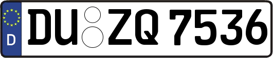 DU-ZQ7536