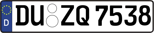 DU-ZQ7538