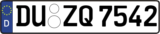 DU-ZQ7542