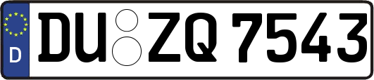 DU-ZQ7543