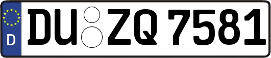 DU-ZQ7581