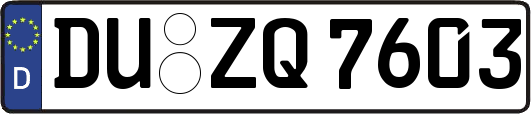 DU-ZQ7603